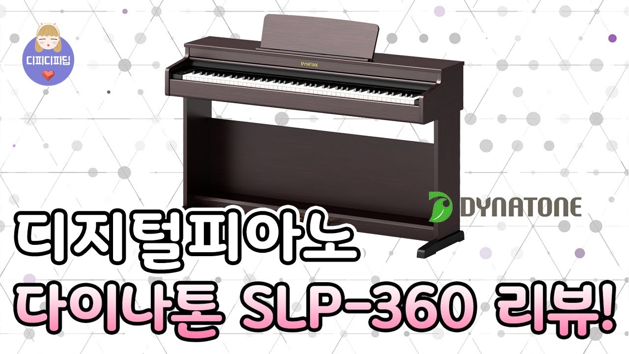 다이나톤 디지털피아노 SLP-360 리뷰! [4K]