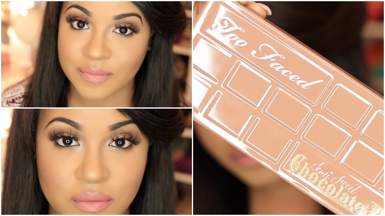 Too Faced Semi Sweet Chocolate Bar Palette Tutorial