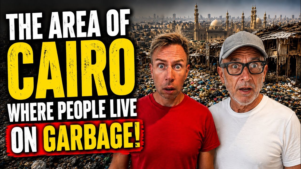 Cairo’s Garbage City Is Most AMAZING Place We’ve Ever Been! 🇪🇬🚛