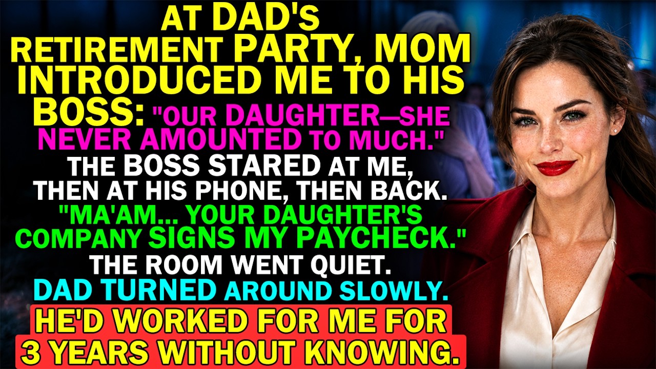 My Mom Called Me A Failure To My Dad's Boss &mdash; He Said I Own His Company
