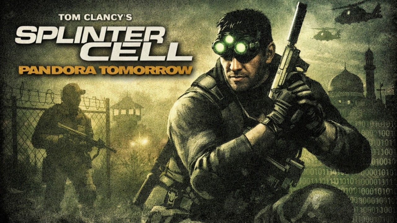 PS2 - Tom Clancy's Splinter Cell: Pandora Tomorrow(With enhanced graphics mods)- LongPlay[4K:60fps]🔴