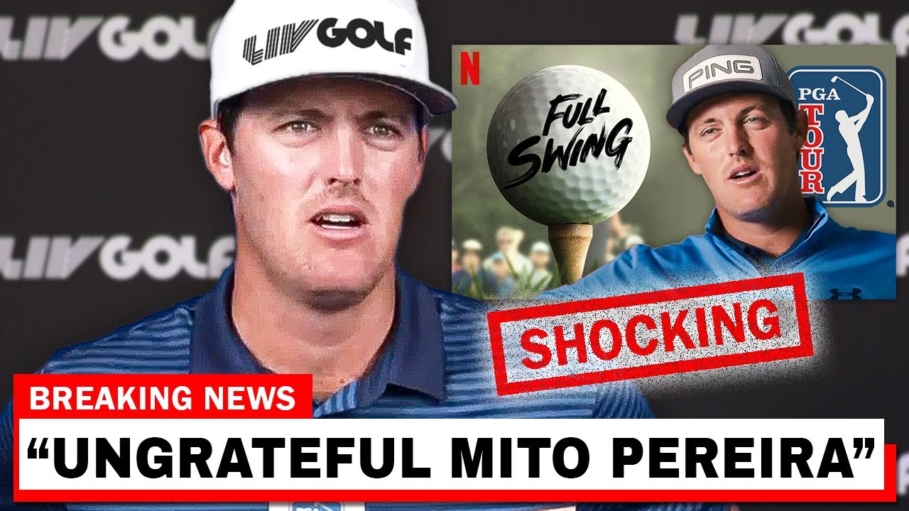LIV GOLF MITO PEREIRA has QUIT the PGA TOUR for HUGE MONEY