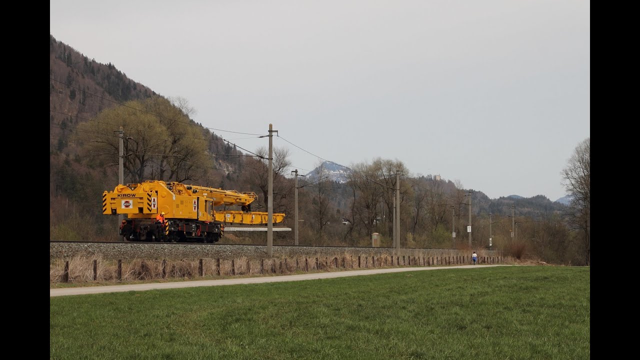 Grue Kirow en action en Autriche
