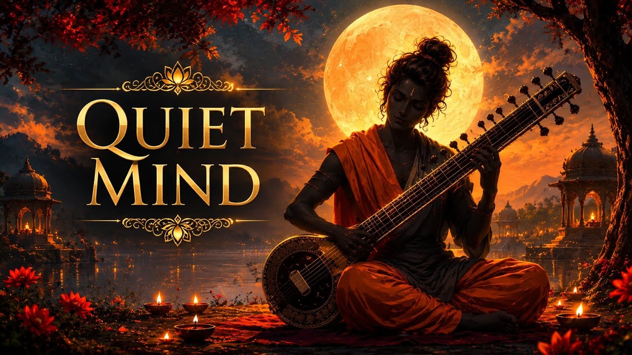 Quiet Mind | Relaxing Flute & Sitar Music for Deep Inner Peace