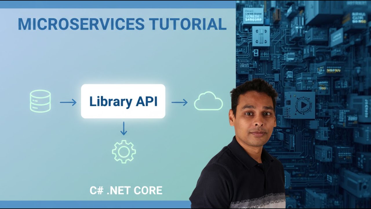 Microservices Explained with .NET | Build Your First Library API (In-Memory) | Episode 1
