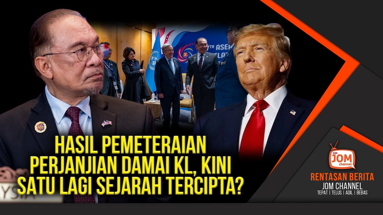 RENTASAN 1754 | PANAS!! PRESIDEN TRUMP DEDAH MOTIF SEBENAR BELIAU DATANG KE MALAYSIA?