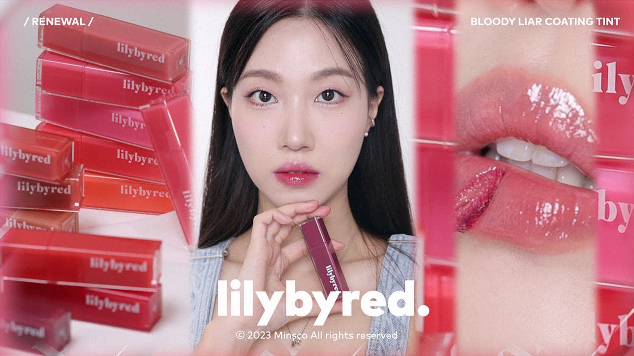 과즙 원조! 리뉴얼? 릴리바이레드 앙큼라이어코팅틴트 립스코💋 (패키지 조심!!) | 민스코 Minsco