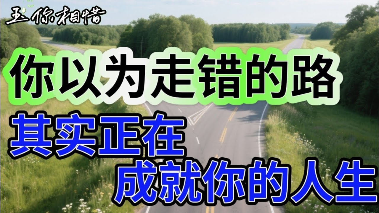 如果人生的选择让你感到迷茫，请相信时间会给出答案！你所有的错过，都会变成成长的礼物！ 