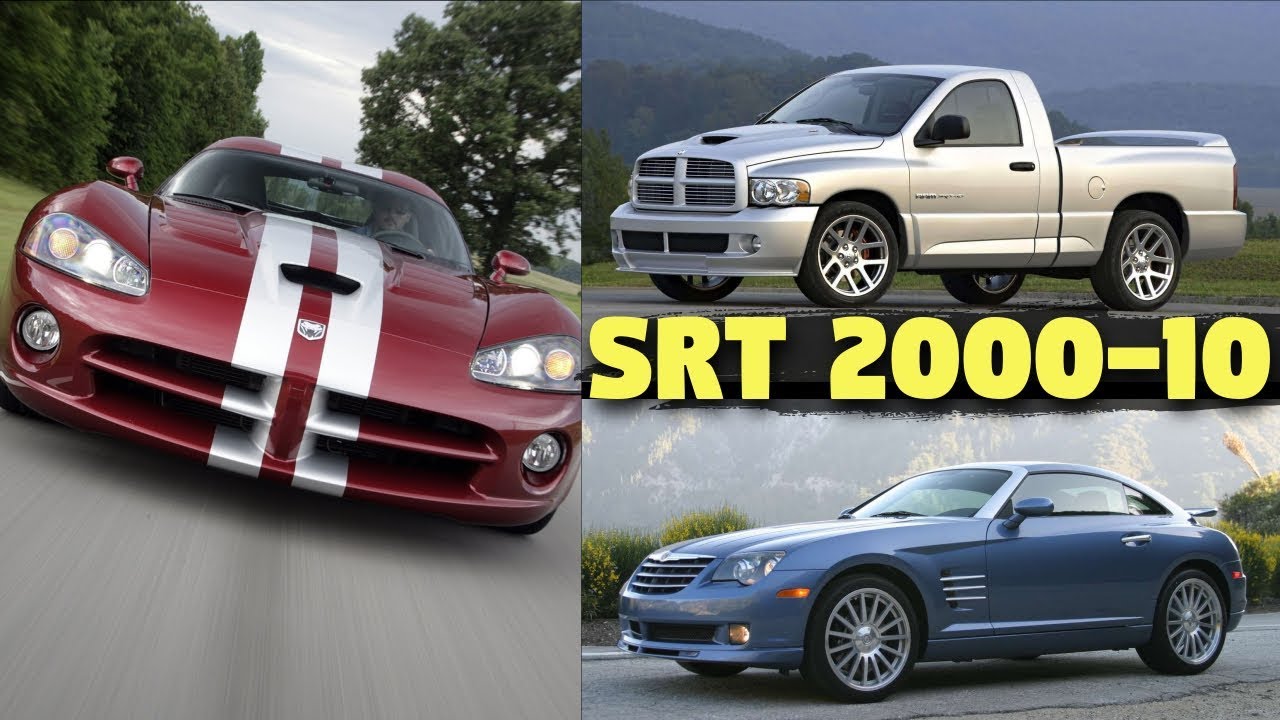 Top 9 Most Powerful SRT Models of the Decade - 2000-2010