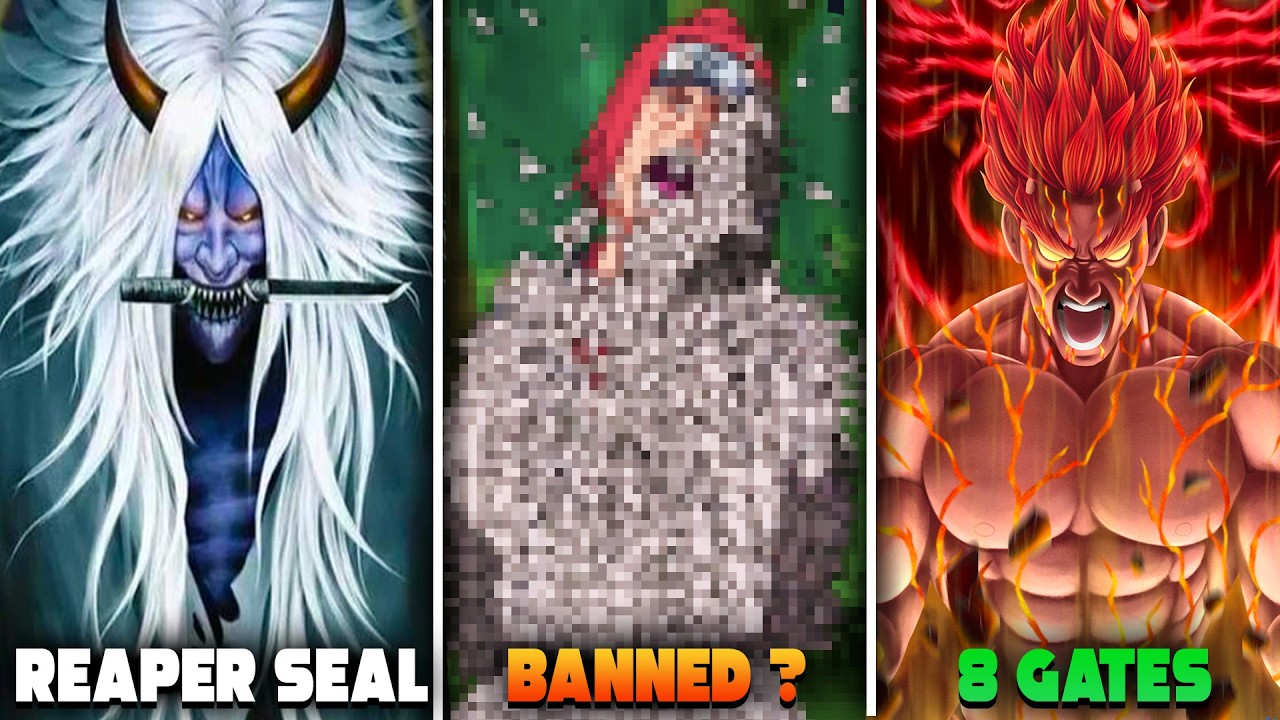 Top 10 Banned/Forbidden Jutsu in Naruto | Ranked and Explained in Hindi