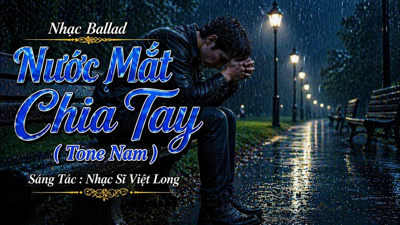 Ballad Nước Mắt Chia Tay - Sáng Tác : Nhạc Sĩ Việt Long , Trình Bài : AI