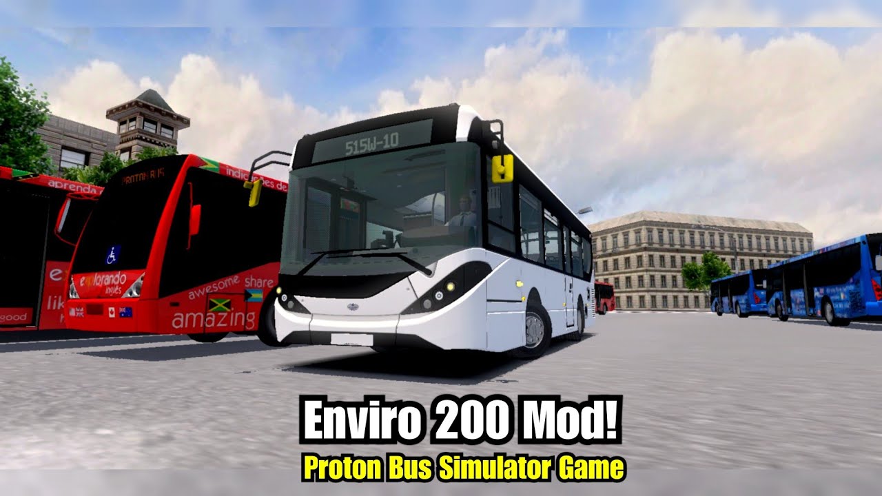 Proton Bus Simulator UPDATE MOD! - Enviro 200 MMC