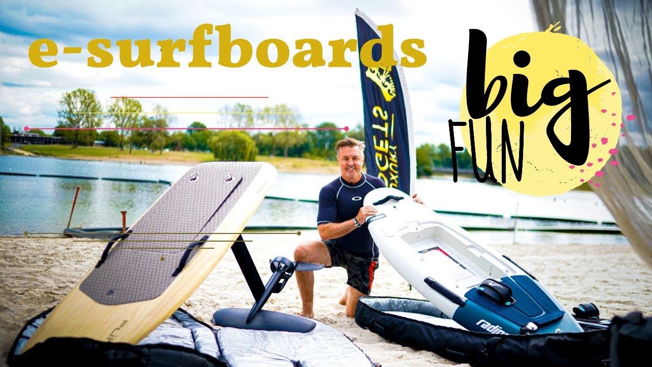 e-Surfboards Radinn & Fliteboard