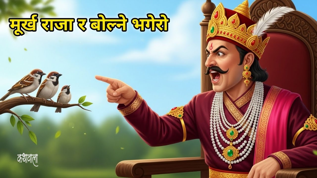 मूर्ख राजाले गल्ती गर्दा जे भयो | Nepali Katha