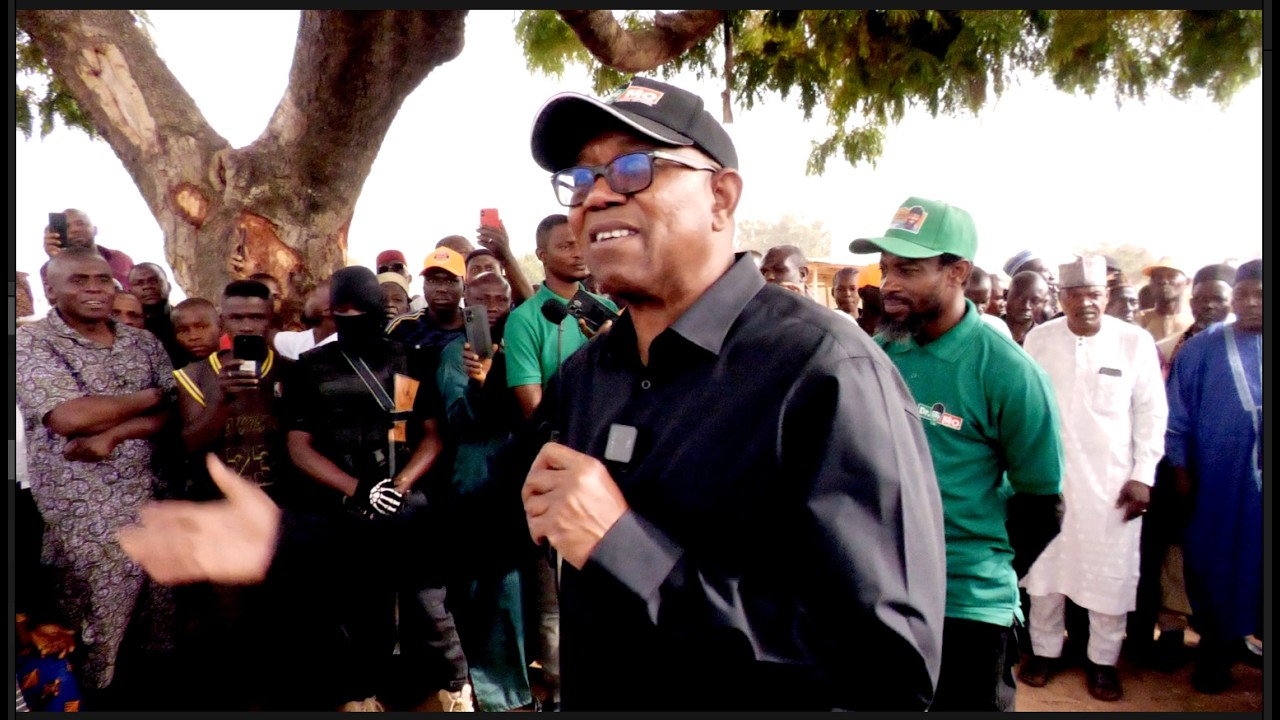 Peter Obi Exposes APC's Main Strategy To Win Elections - Takes ADC Campaign To Unusual Locations