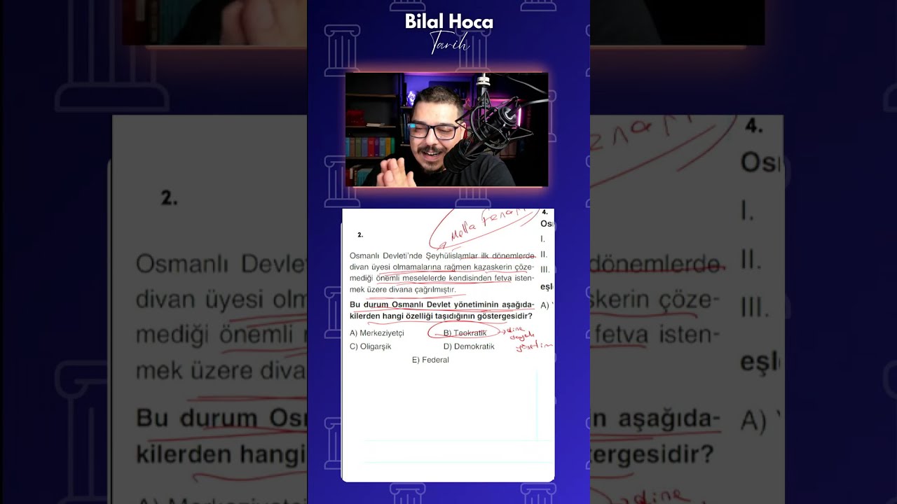 Osmanlı Kültür ve Uygarlığı Soru Çözüm- Tekrar