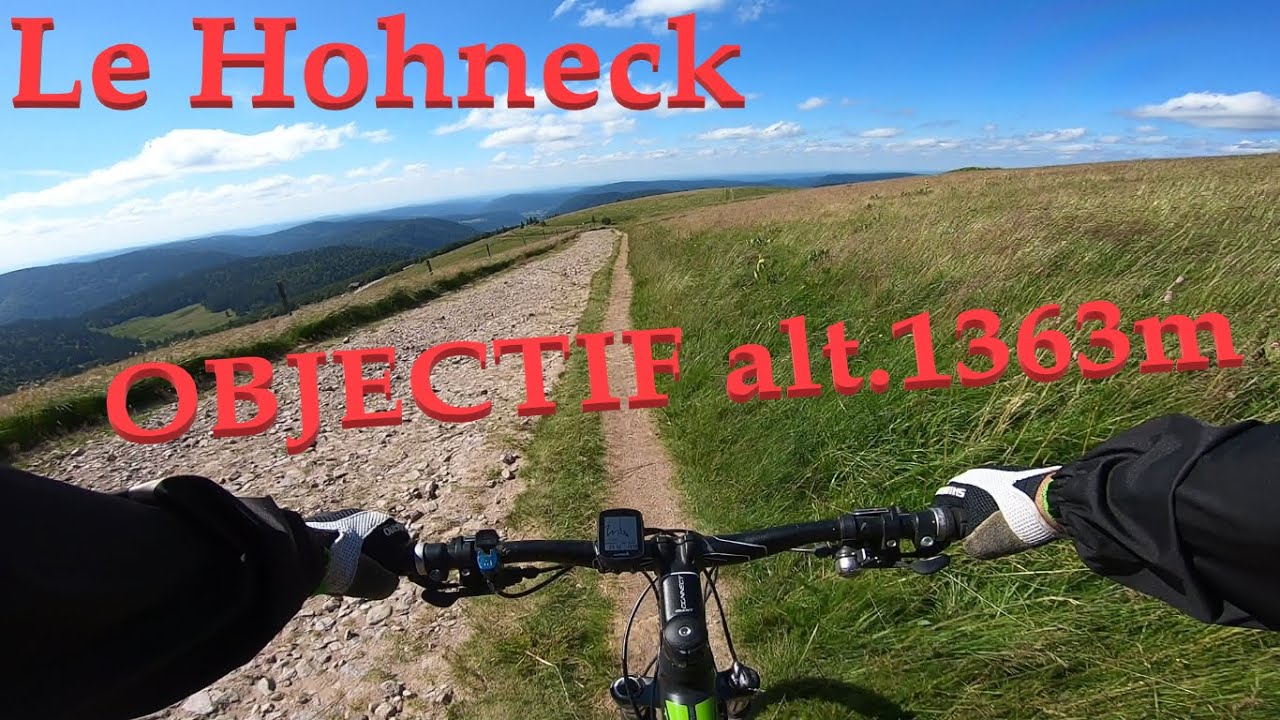 VTT Objectif Hohneck ... depuis La Bresse. Vosges mtb