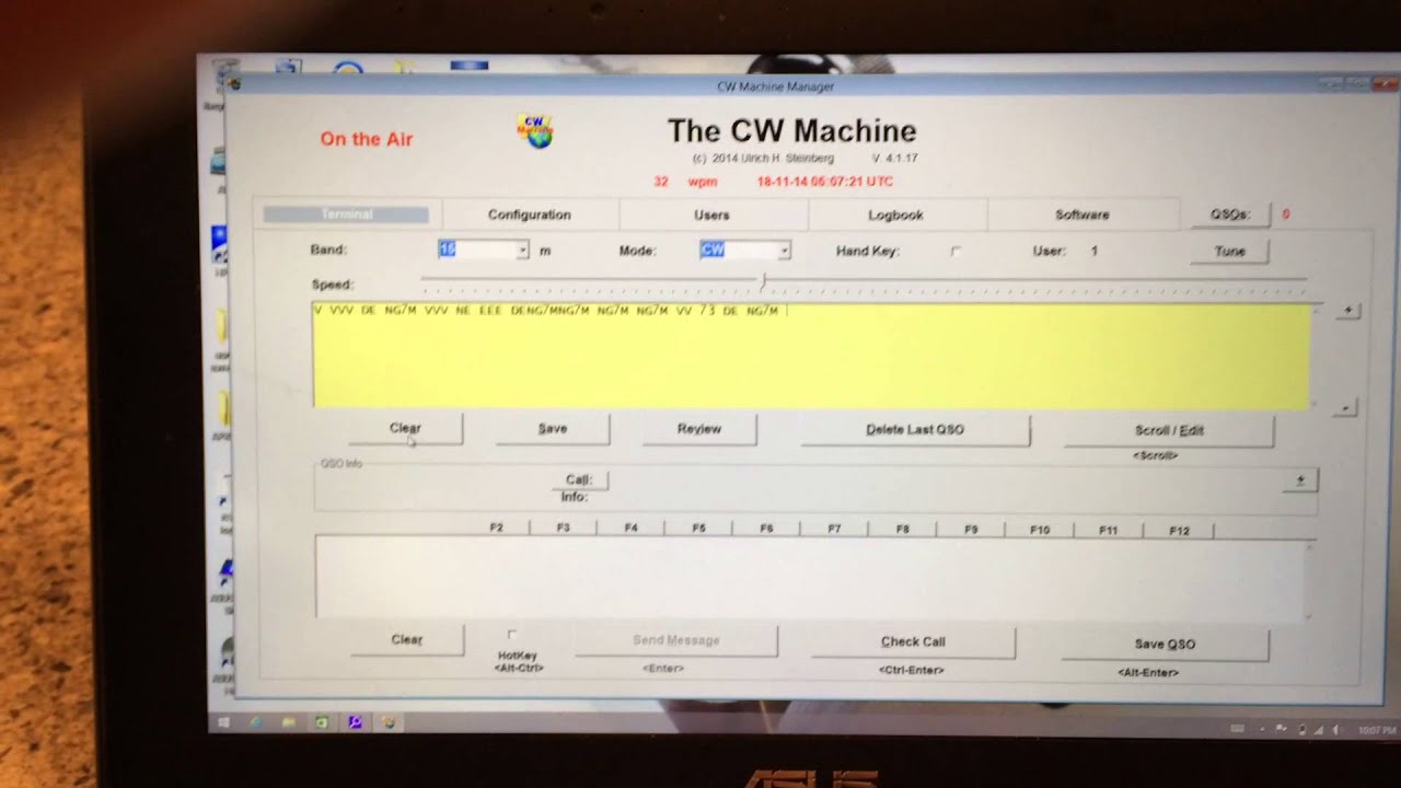 Begali CW Machine