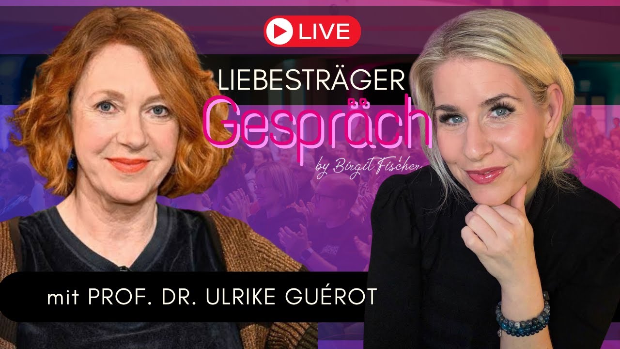 Prof. Dr. Ulrike Guerot im Liebestr&auml;gergespr&auml;ch💫