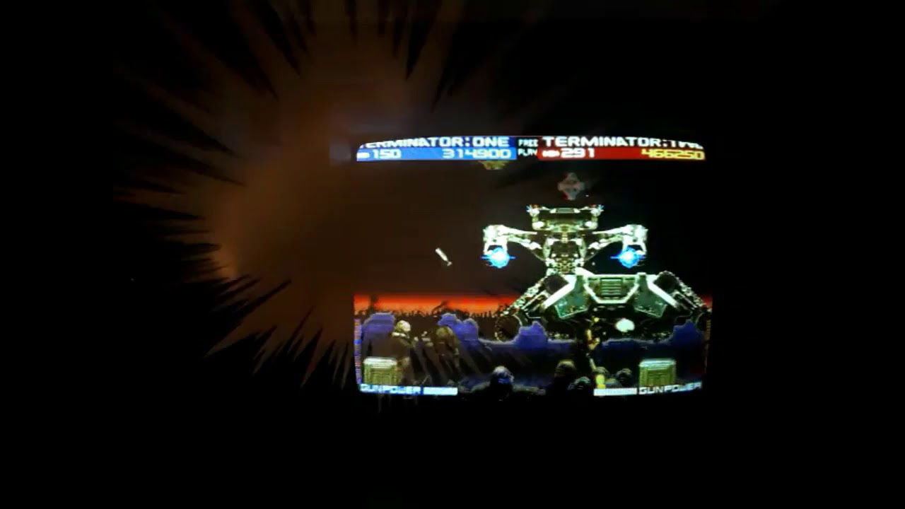 Terminator 2 Playthrough on a real arcade machine