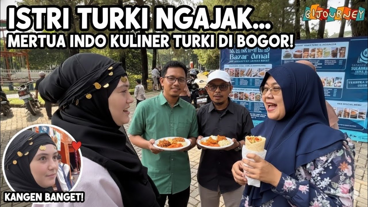 AJAK MERTUAKU 🇮🇩KULINERAN MAKANAN TURKI🇹🇷 AKU KANGEN BANGET🙈💕