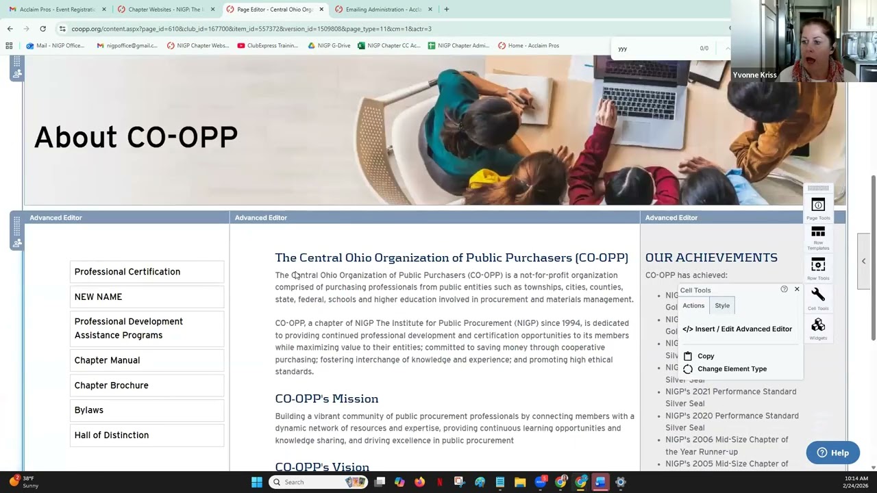 NIGP Chapter Website Program Office Hours - February 24, 2026