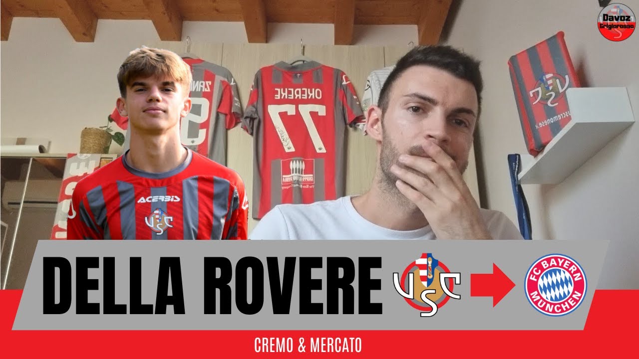 Guido DELLA ROVERE va al Bayern Monaco! perdiamo un talento... 😰 🩶❤️