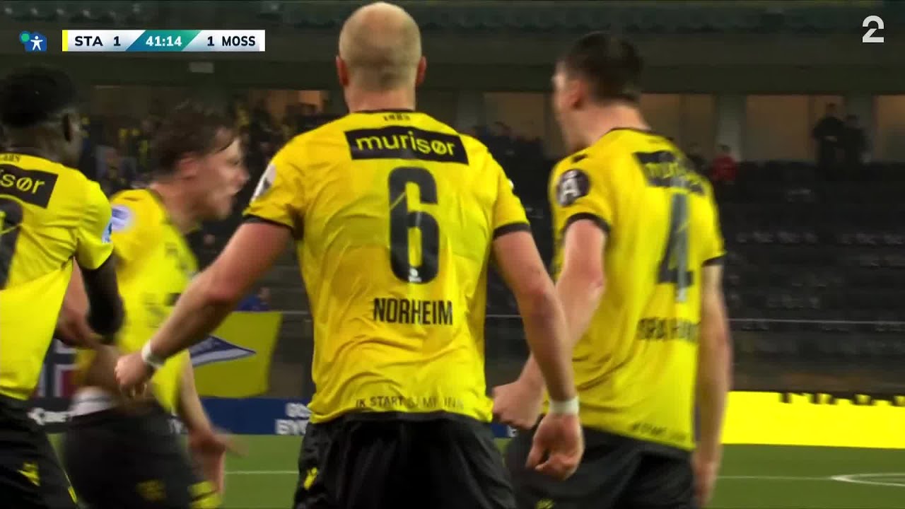 Start 2 - 1 Moss - H&oslash;ydepunkter