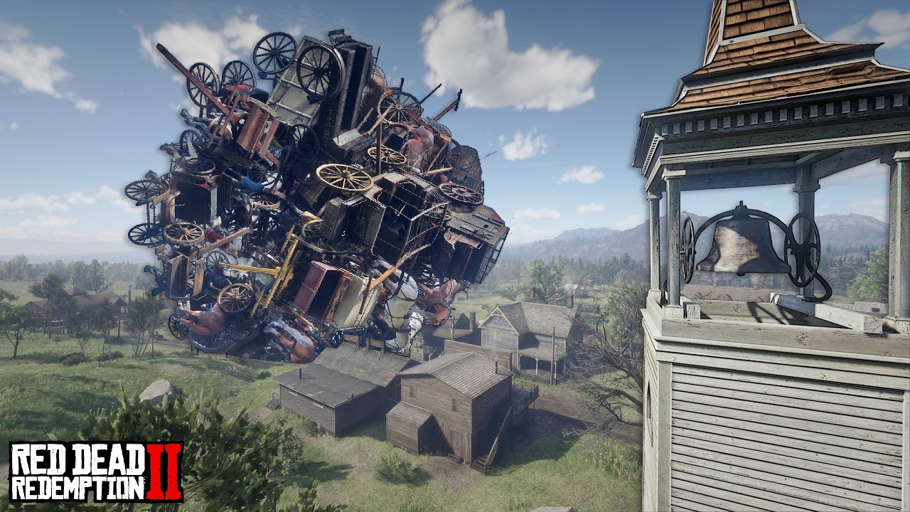 RDR2, but Everything Sticks to You. Forever.