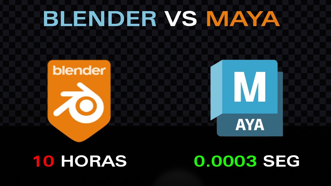 Blender vs Maya:(ARRANQUE) Me dio tiempo de hacerme un café esperando a Maya ☕