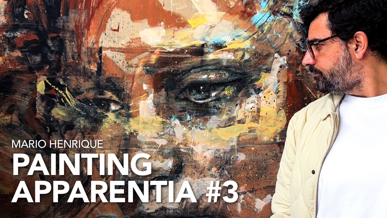 Mario Henrique At The Studio: Painting 