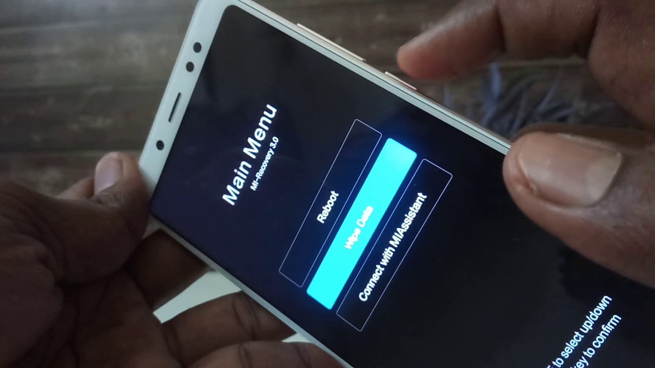 How to hard reset Redmi Note 5 pro
