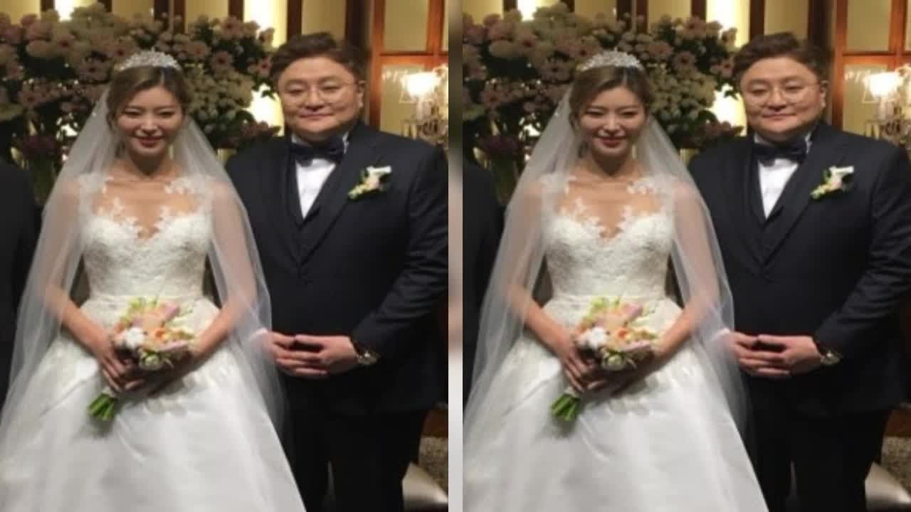 &lsquo;잘 살게요&rsquo; 정재용&hearts;이선아, 동료 축복 속 결혼&hellip;김창열 감격 눈물  - 유명인 뉴스 2X