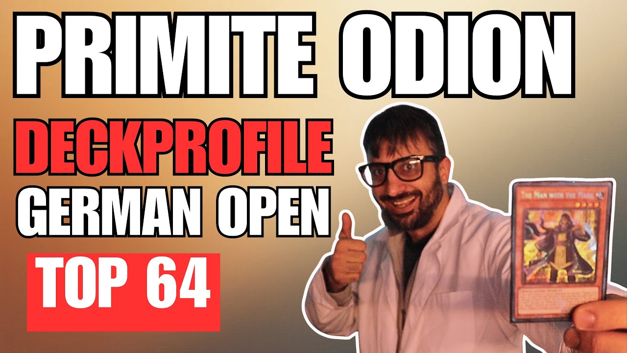 GERMAN OPEN TOP 64 💀 ODION PRIMITE TOMBKEEPER DECKPROFILE 🔥