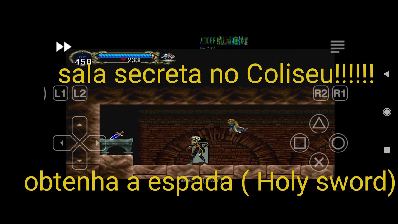 sala secreta no coliseu,a fada não mostra!!!!!! obtenha a  holy sword !!!!!!