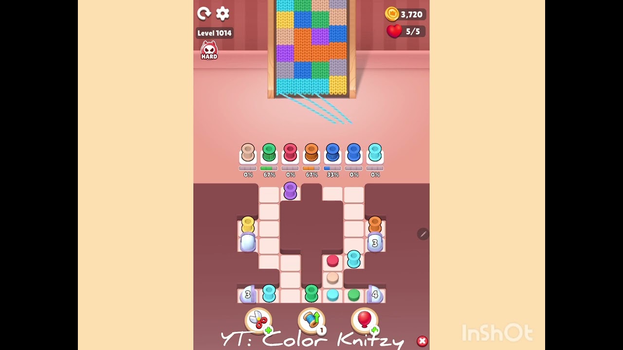 Color Knitzy level 1014 (HARD)