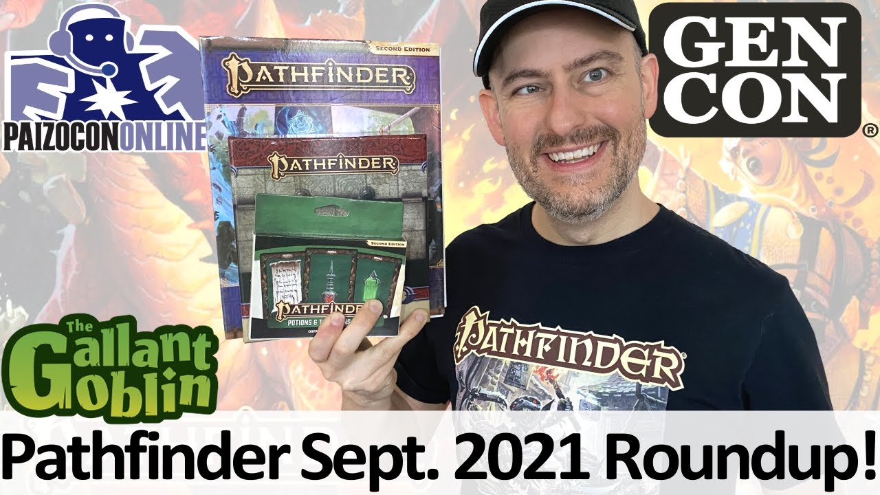 Pathfinder Sept. 2021 Roundup - Cards, Maps, Adventures, and Announcements from GenCon! - Paizo