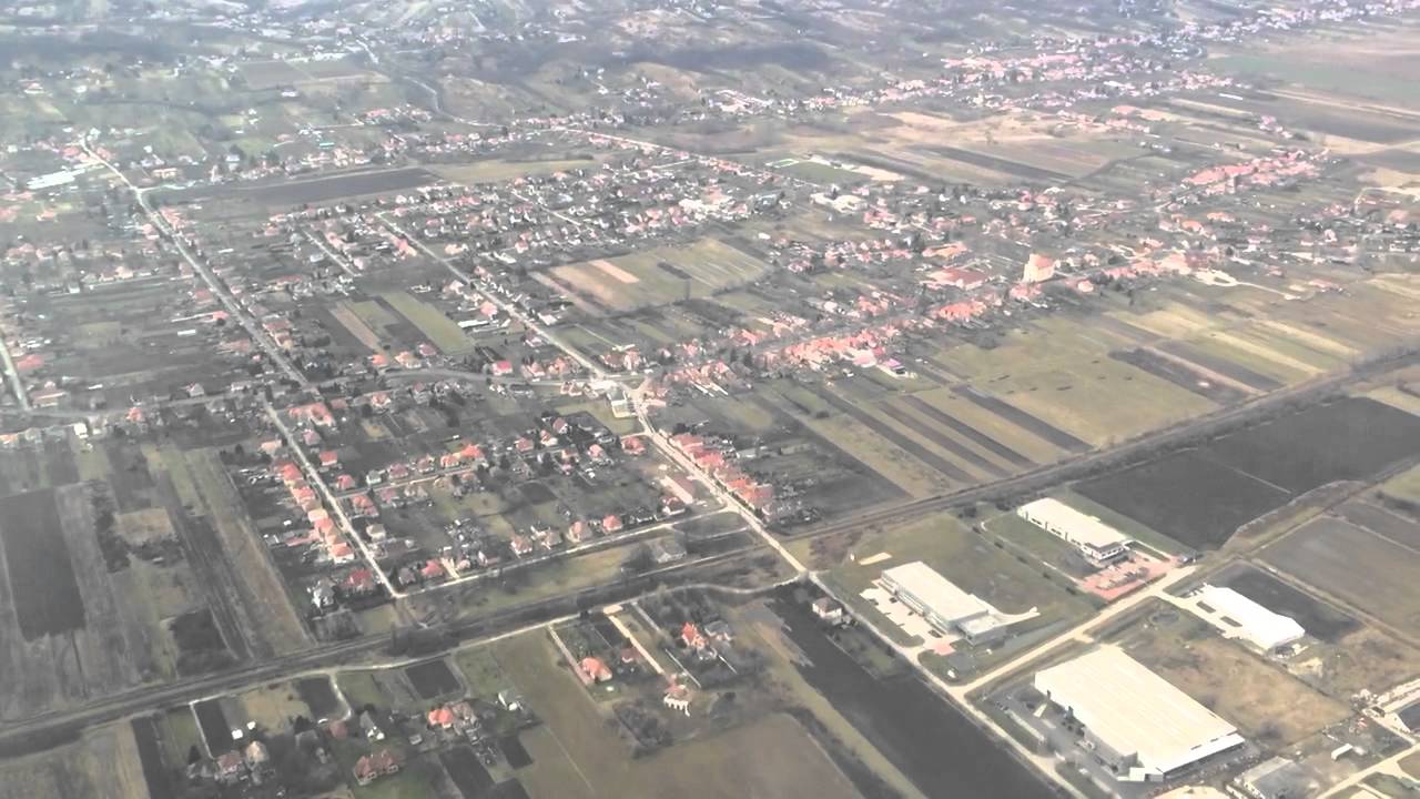 Nyúl Község madártávlatból