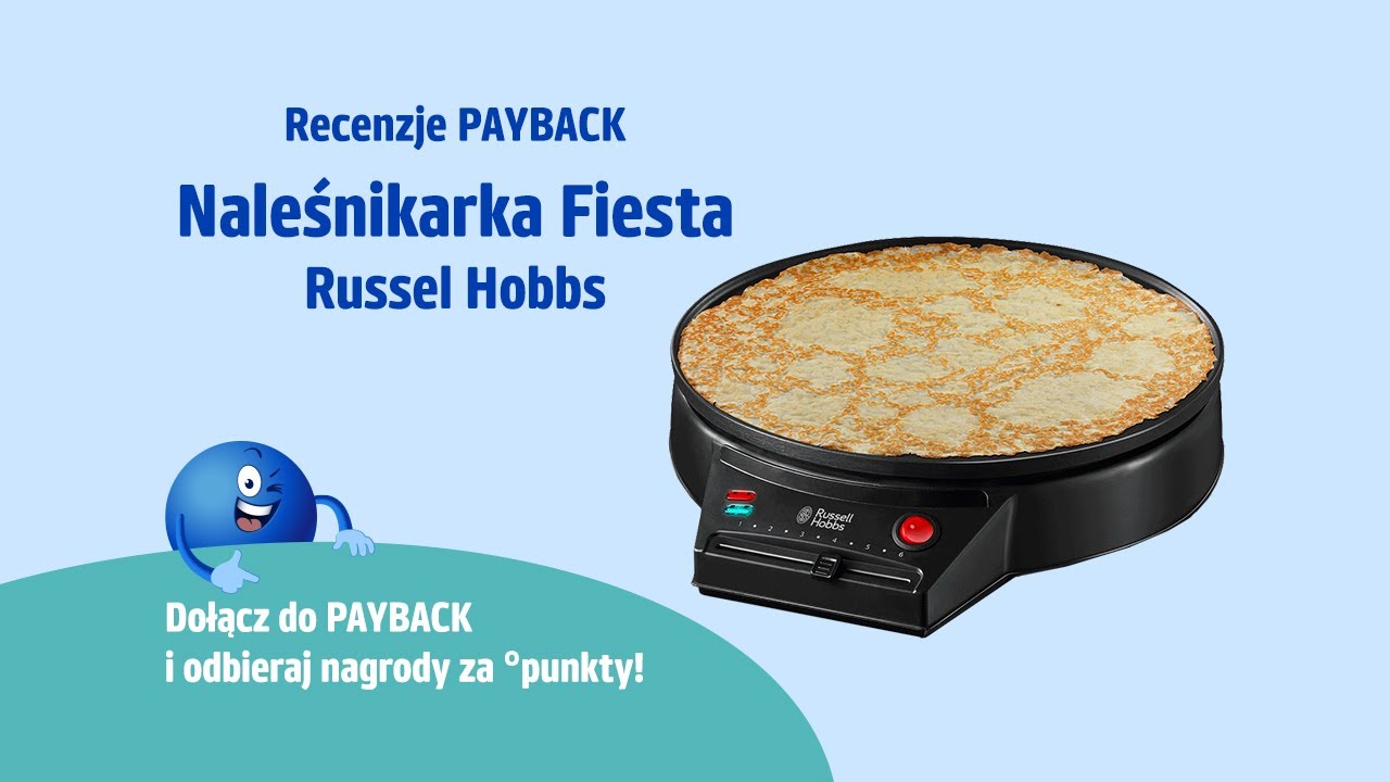Naleśnikarka elektryczna Fiesta Russell Hobbs 🥞 - test i recenzja PAYBACK