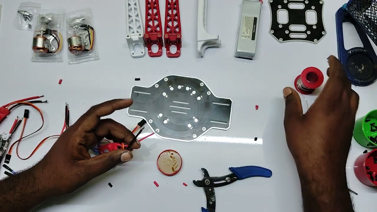 How to make Quadcopter at Home - Make a Drone|  Drone செய்வது எப்படி?