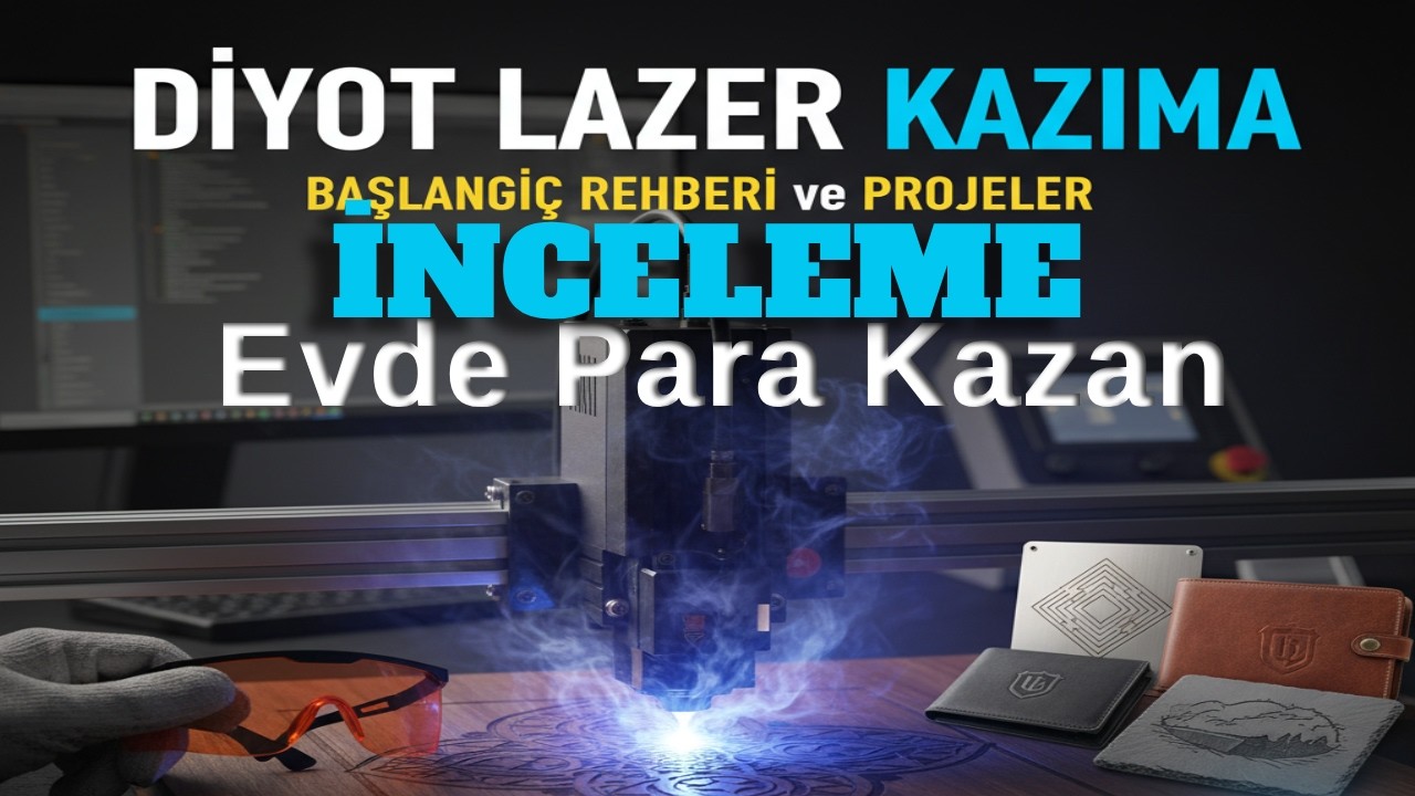 Ahşap Lazer Kesim Makinesi Daha Ucuzu Yok ! Flying Bear