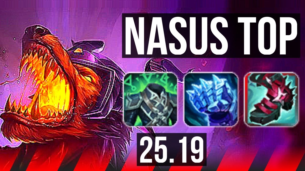 NASUS vs MORDEKAISER (TOP) | Quadra, 7/2/3 | KR Master | 25.19