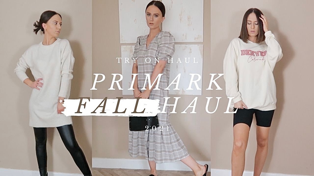 PRIMARK FALL HAUL | TRY ON 2021