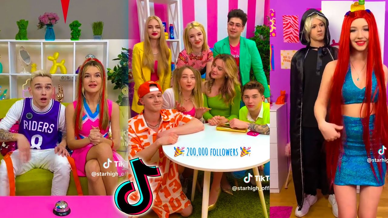 Star High Family TikTok Compilation Videos 💕💋🌈6