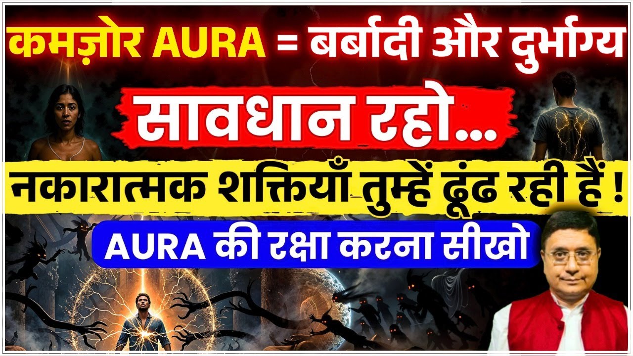 Aura कमजोर है तो दुर्भाग्य आपका पीछा नहीं छोड़ेगा – अभी जानिए बचाव के उपाय