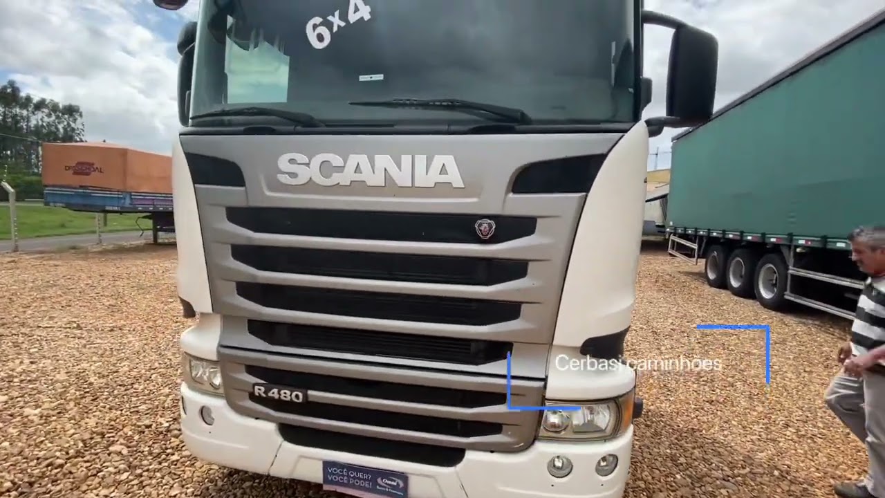 Scania R480 único dono 2016