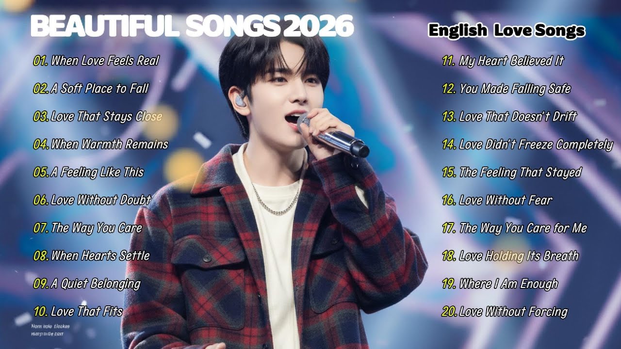 Whispered Love 2026 💗 Beautiful English Love Songs | Relaxing Romantic Playlist