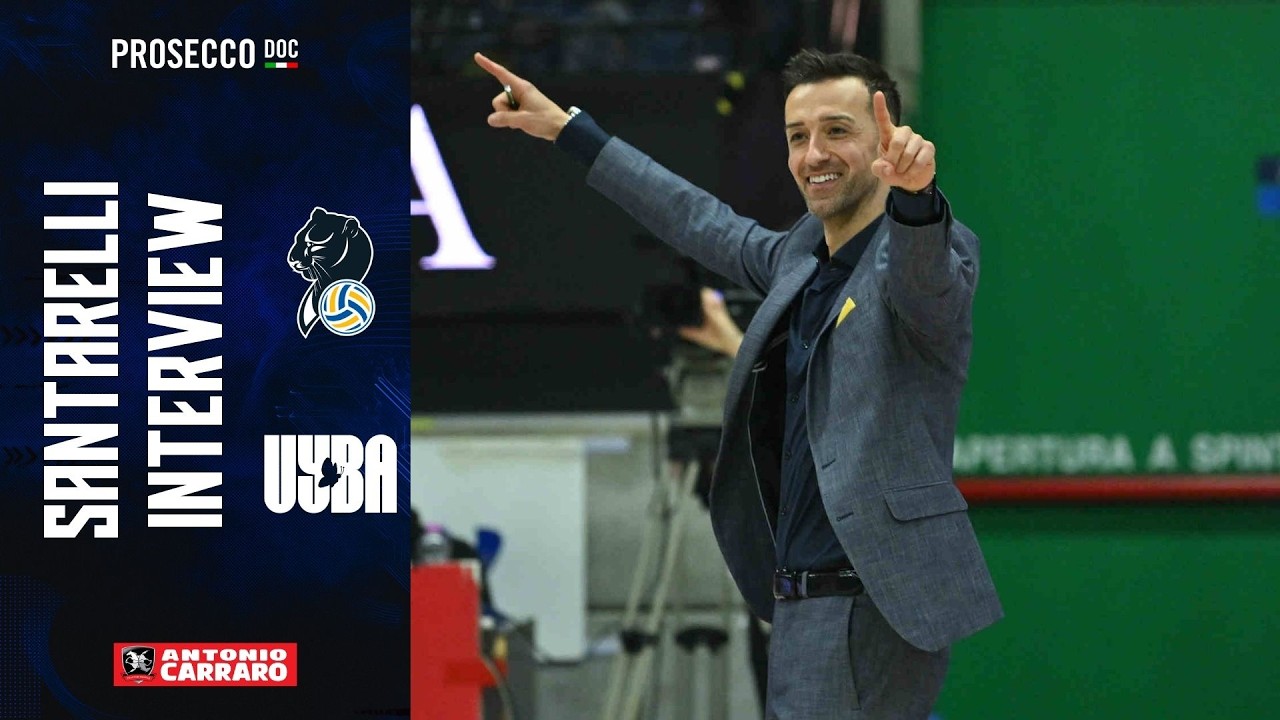 Daniele Santarelli post vittoria vs Busto Arsizio