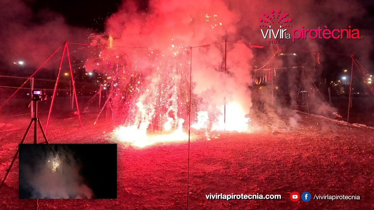 Pólvora Tot l'Any 2025 Fogueres / Hogueras Alicante, Mascletá Nocturna, 4 Octubre, Pirotecnia Turís