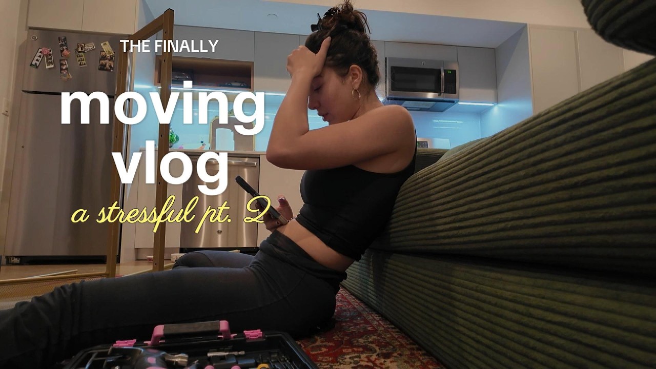 I'm officially an adult?? | moving vlog pt. 2
